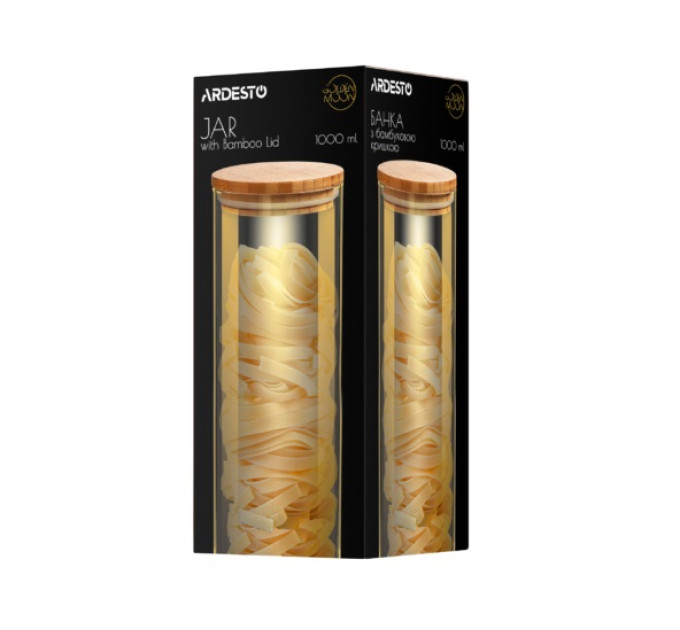 Банка для хранения 1л Ardesto Golden Moon AR1310BLRG