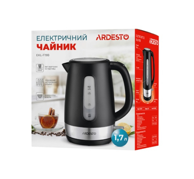 Електрочайник 1.7 л Ardesto EKL-F19B