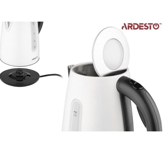Электрочайник Ardesto EKL-F300W 1.7 литра белый