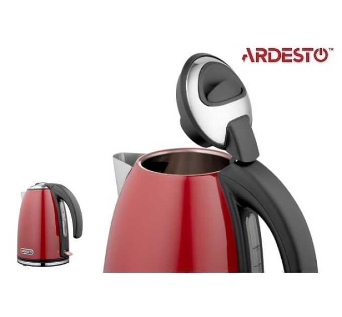 Електрочайник Ardesto EKL-F340R 1.7 літра червоний