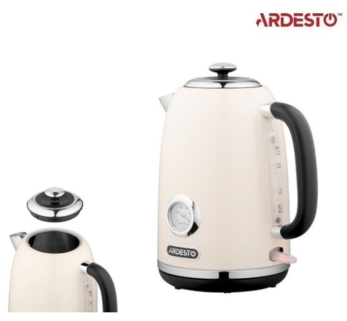 Електрочайник Ardesto EKL-F410BG 1.8 л бежевий