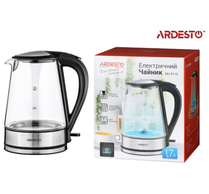 Електрочайник Ardesto EKL-F110