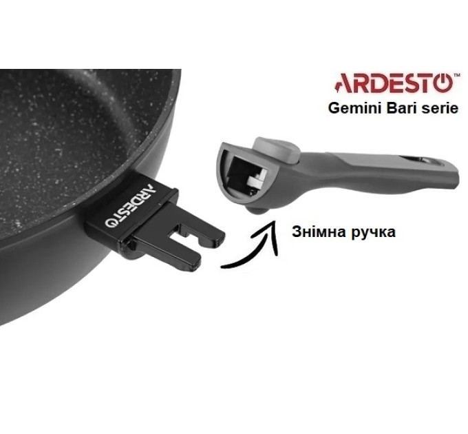Сковорода глубокая Ardesto Gemini Bari 28 см AR1228B