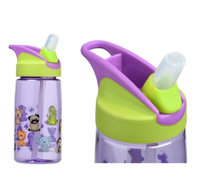 Пляшка для води 500 мл Ardesto Funny Animals AR2201TA
