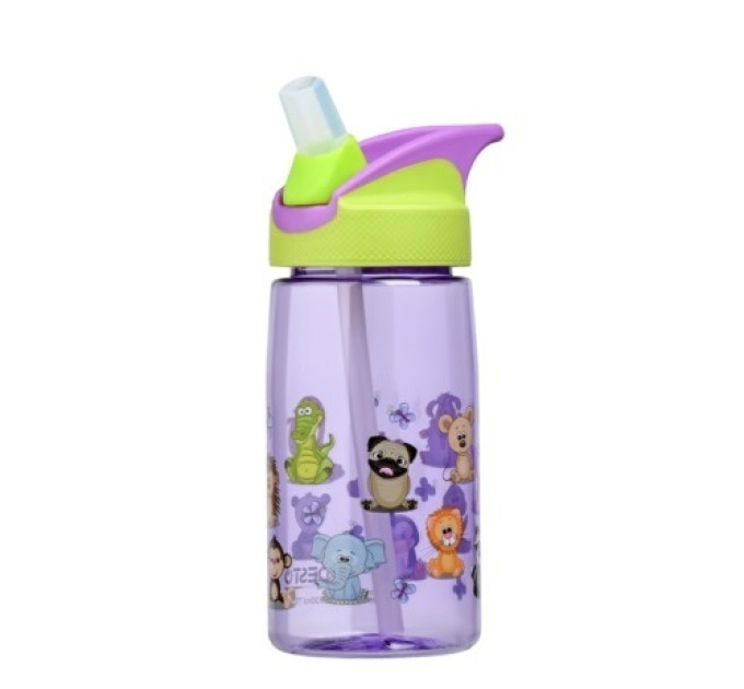 Пляшка для води 500 мл Ardesto Funny Animals AR2201TA