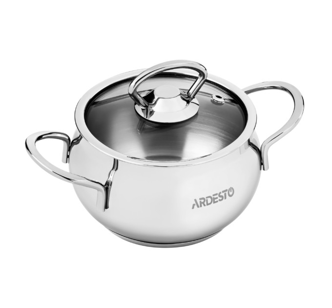 Кастрюля Ardesto Black Mars 1.1 литра AR0706S