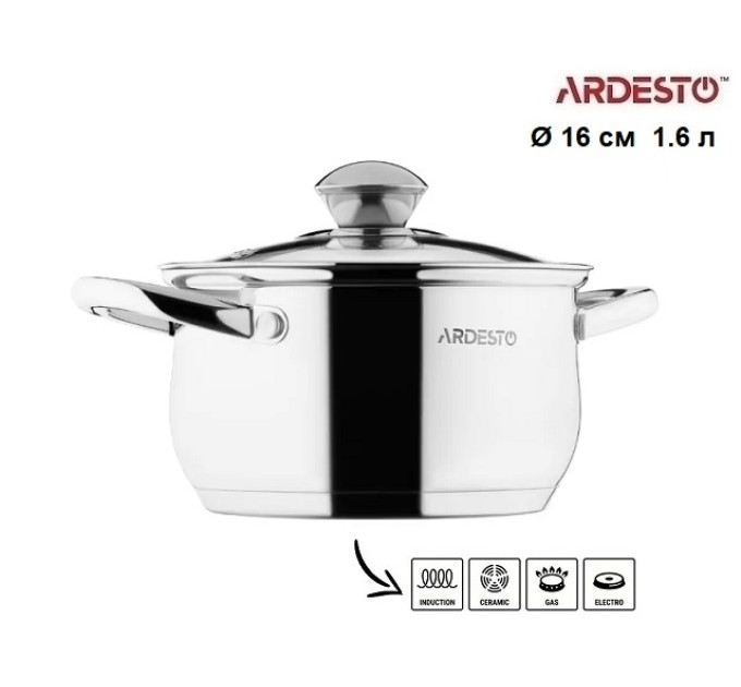 Набор посуды Ardesto Gemini Gourmet Varese AR1910PS
