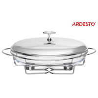 Мармит Ardesto Black Mars овальный AR2414FW