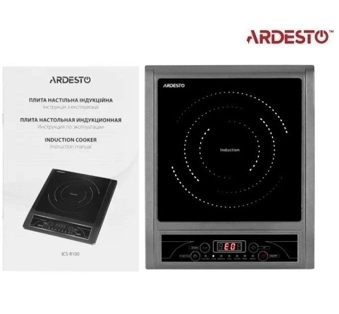 Плита електрична настільна Ardesto ICS-B100