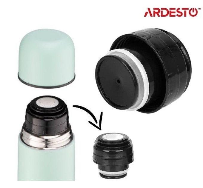 Термос 1000 мл Ardesto Bright City AR2610GR зелений