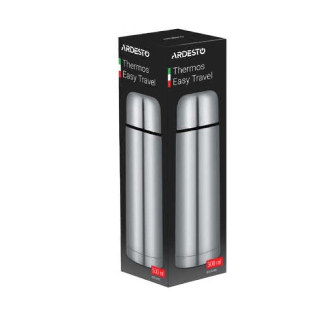 Термос Ardesto Easy Travel 500 мл Серый AR2650TBS