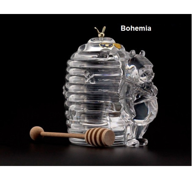 Банка для меду ведмідь Bohemia 53313/69710/150