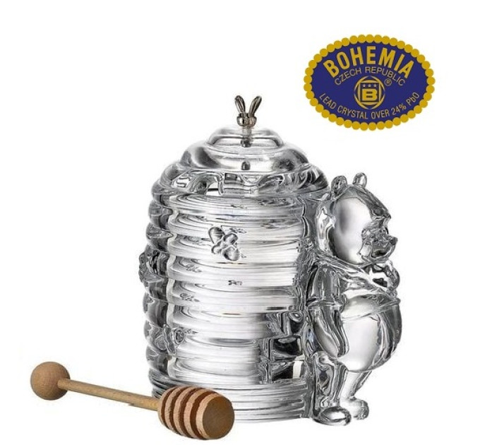 Банка для меду ведмідь Bohemia 53313/69710/150