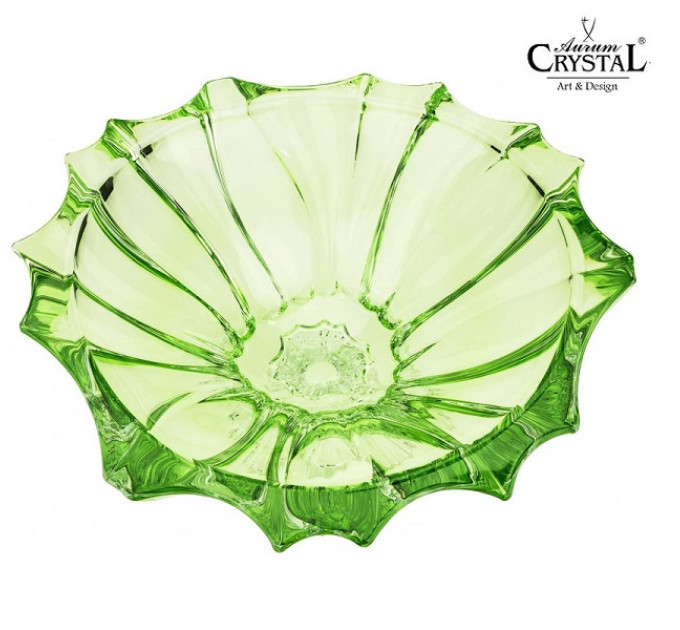 Фруктовница 33 см Bohemia Plantica Green 6KG02/72T27