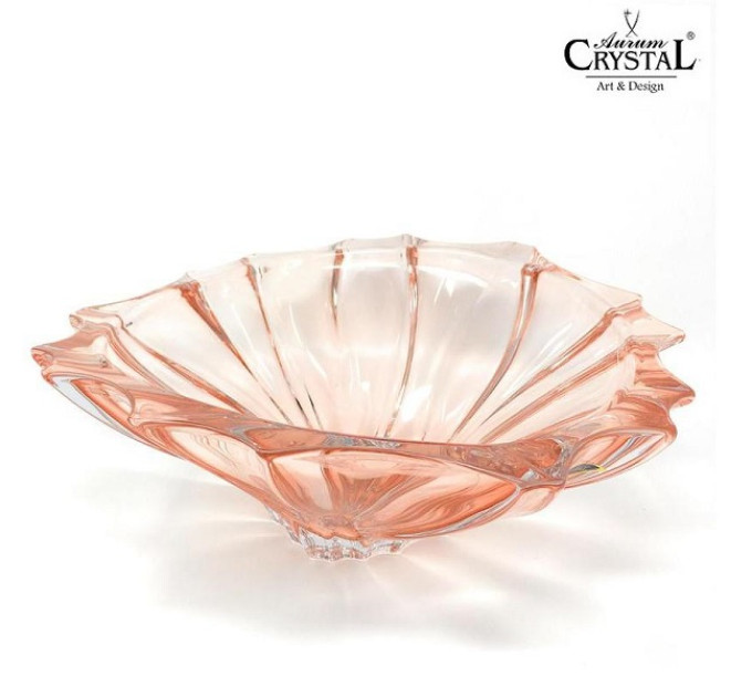 Фруктовница 33 см Bohemia Plantica Pink 6KG02/72T31/330