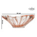 Фруктовница 33 см Bohemia Plantica Pink 6KG02/72T31/330