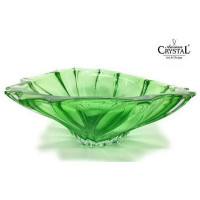 Фруктовница 33 см Bohemia Plantica Green 6KG02/72T27 Фруктовница 33 см Bohemia Plantica Green 6KG02/72T27