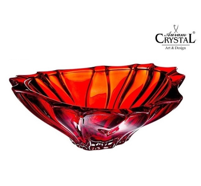 Фруктовница красная Bohemia Plantica Red 6KG02/72T62