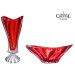 Фруктовница красная Bohemia Plantica Red 6KG02/72T62