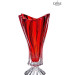 Ваза на ніжці 40 см Bohemia Plantica Red 8KG97/72T62/400