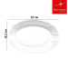 Блюдо Bormioli Rocco Ebro 22 см 402854F27321990