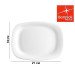 Блюдо Bormioli Rocco Parma 18х21 см 431242F26321990