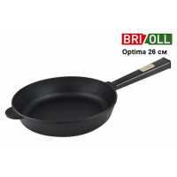 Сковорода чугунная 26 см Brizoll Optimа O2660-P1 Сковорода чугунная 26 см Brizoll Optimа O2660-P1