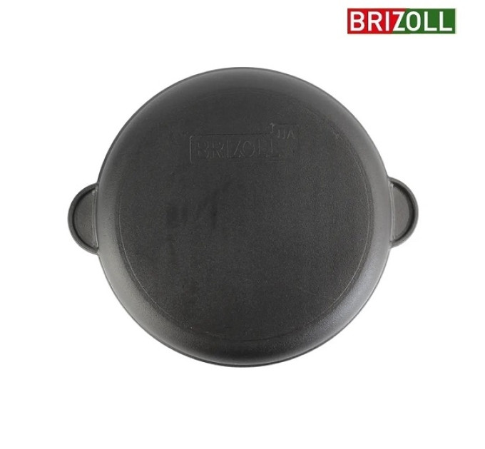 Сковорода-гриль чугун 28 см Brizoll Monolith M2835G