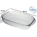 Форма для запікання прямокутна Duralex 6002AF03