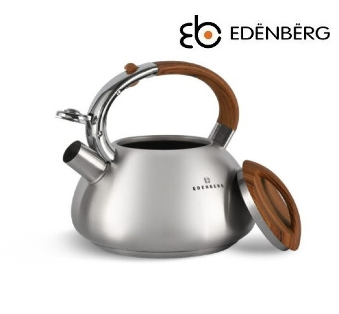 Чайник зі свистком 3 літри Edenberg EB-1400 W