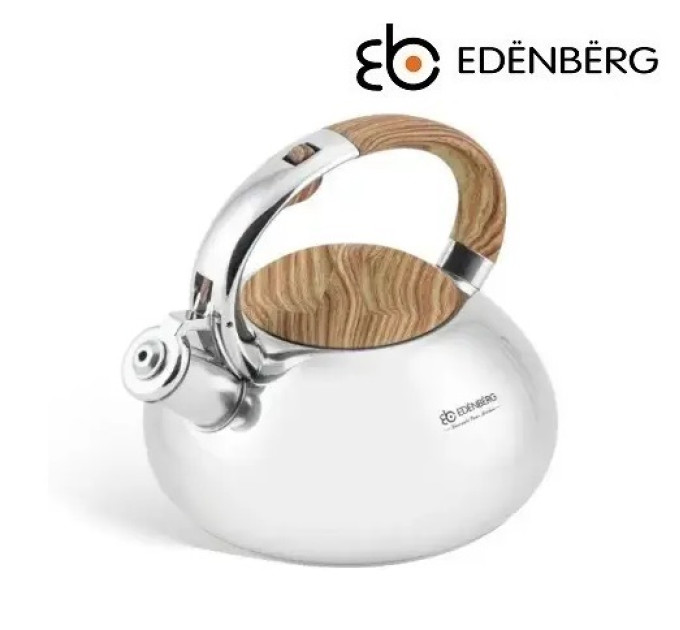 Чайник зі свистком 3 літри Edenberg EB-1400 W