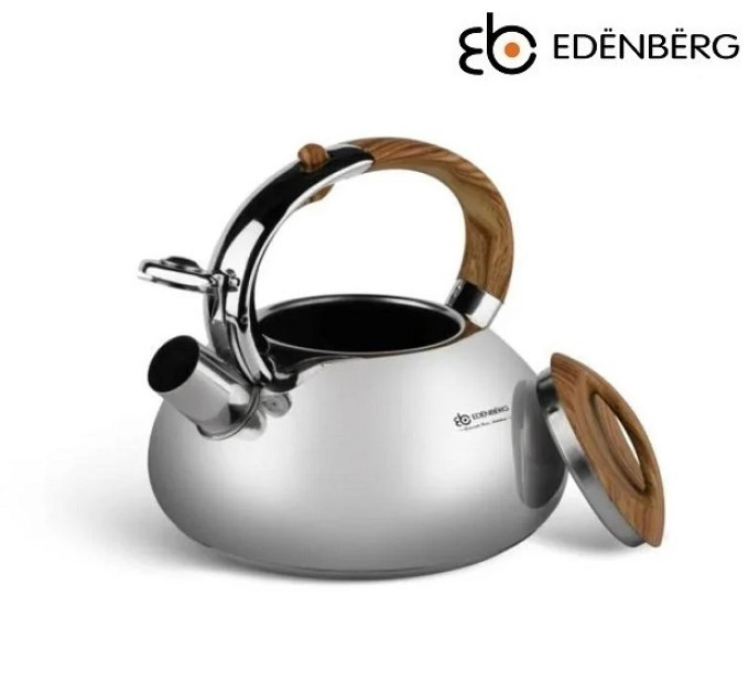 Чайник зі свистком 3 літри Edenberg EB-1400 W