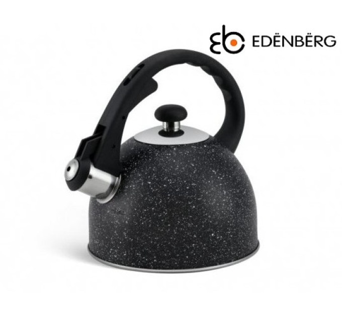 Чайник со свистком 1.5 л Edenberg EB-1973 Черный