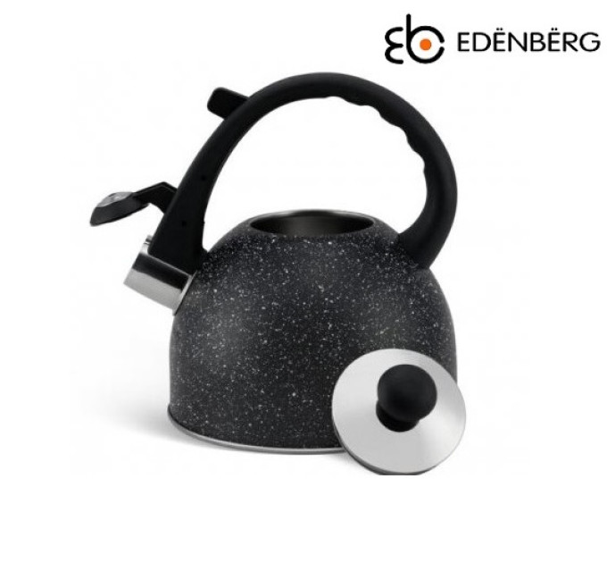 Чайник со свистком 1.5 л Edenberg EB-1973 Черный
