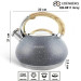 Чайник со свистком серый 3 л Edenberg EB-8811 Gray