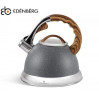 Чайник со свистком 3л серый Edenberg EB-8852 Gray
