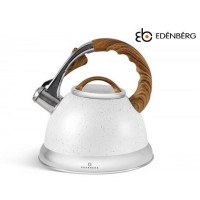 Чайник со свистком 3 л белый Edenberg EB-8852 White Чайник со свистком 3 л белый Edenberg EB-8852 White