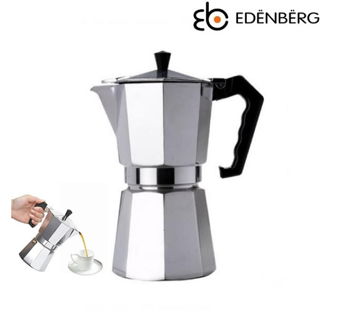 Гейзерная кофеварка на 6 чашек Edenberg EB-3782