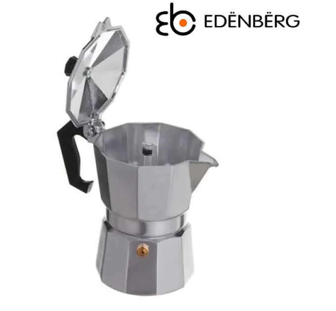 Гейзерная кофеварка на 3 чашки Edenberg EB-3781