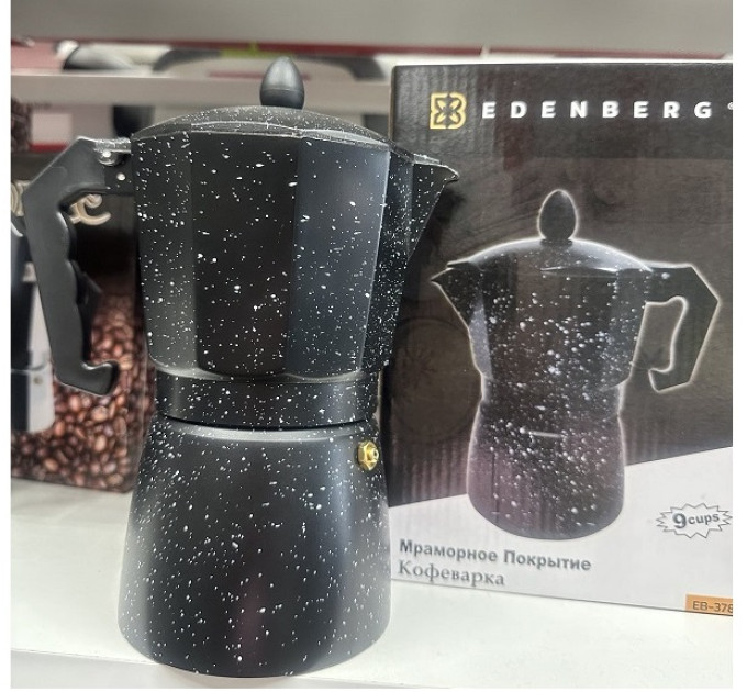 Гейзерная кофеварка на 9 чашек Edenberg EB-3786