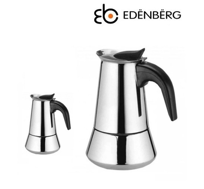 Гейзерна кавоварка на 2 чашки Edenberg EB-3787