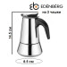 Гейзерна кавоварка на 2 чашки Edenberg EB-3787