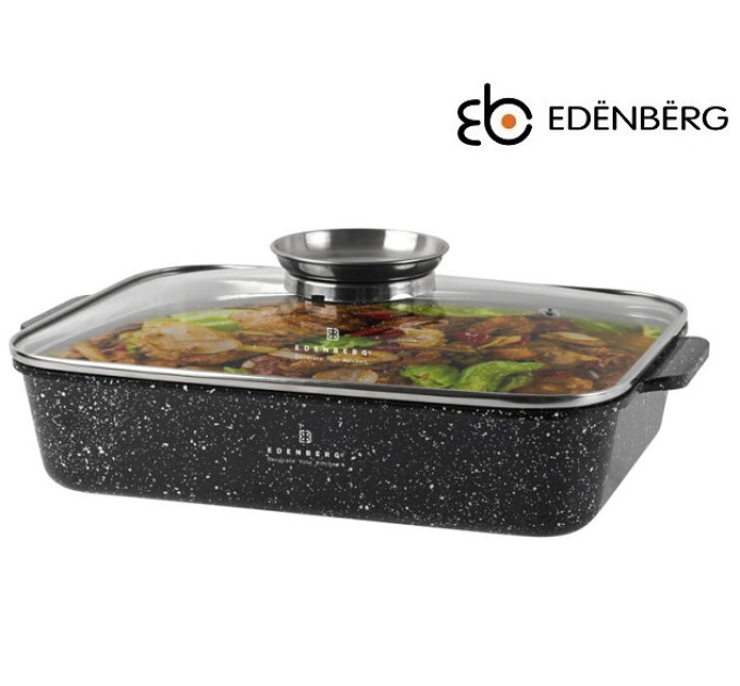 Жаровня з кришкою 3.2 літри Edenberg EB-12121