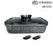 Жаровня з кришкою 4 л Edenberg EB-12125 Сірий