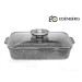 Жаровня з кришкою 3.2 л Edenberg EB-12124 Сірий