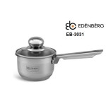 Ковш с крышкой из нержавейки 0.6 л Edenberg EB-3031