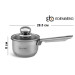 Ковш с крышкой из нержавейки 0.6 л Edenberg EB-3031