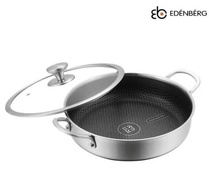 Сотейник с двумя ручками 24 см Edenberg EB-13076
