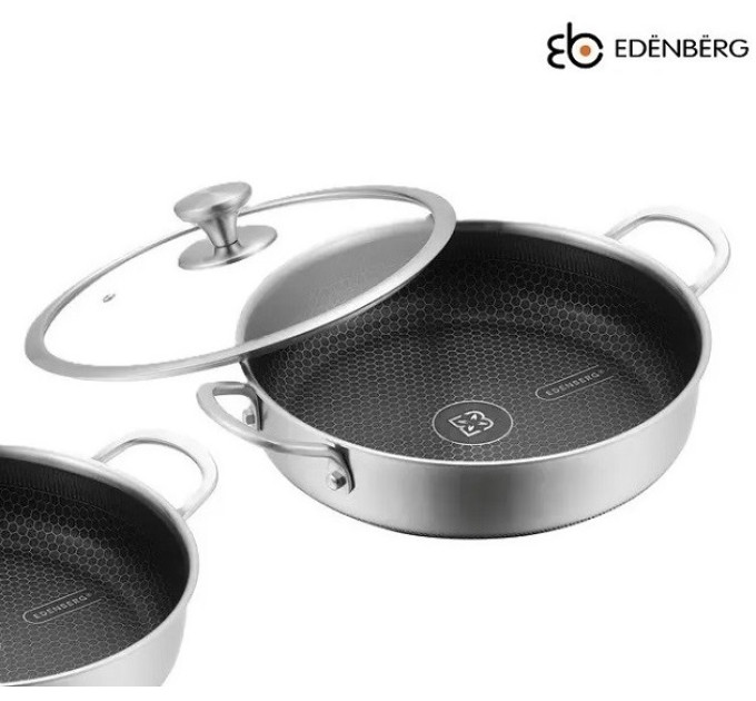 Сотейник с двумя ручками 28 см Edenberg EB-13078
