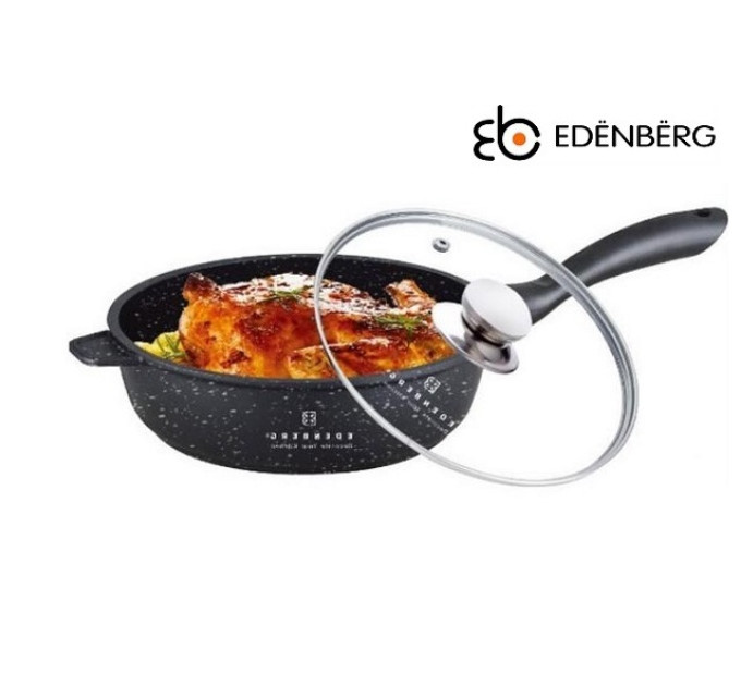 Сковорода с крышкой 24 см Edenberg EB-3321